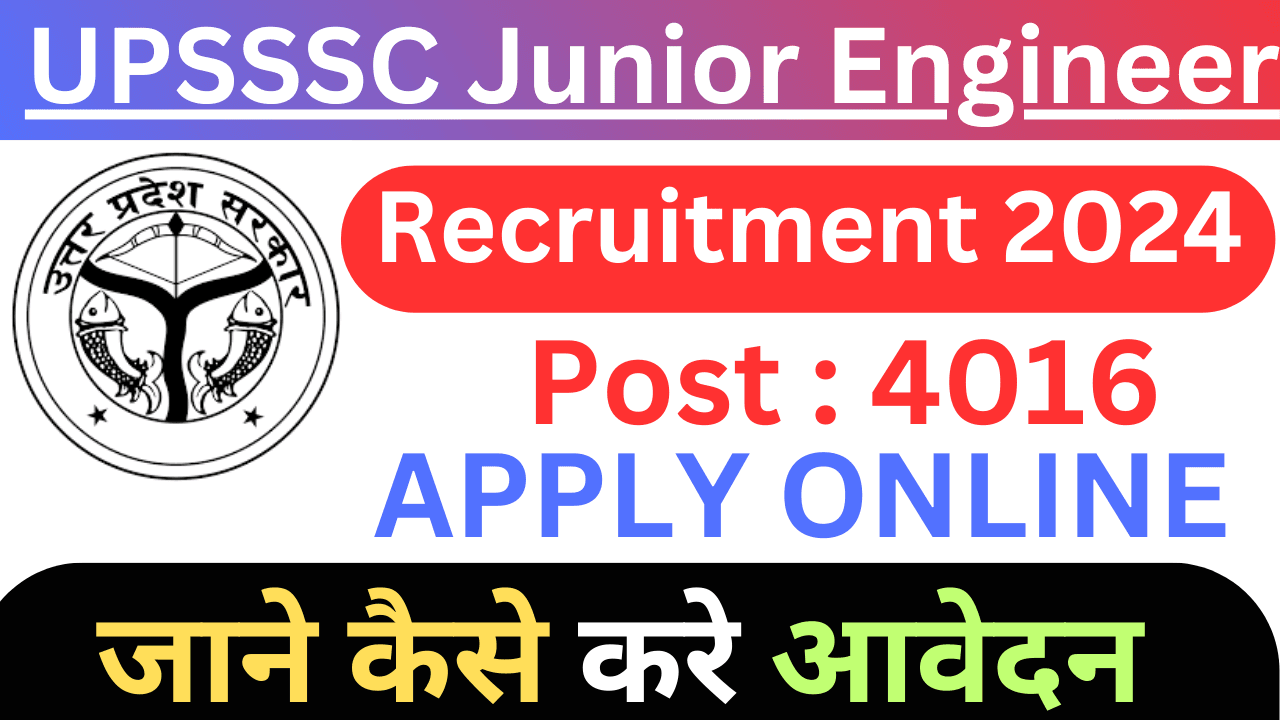 UPSSSC Junior Engineer Civil