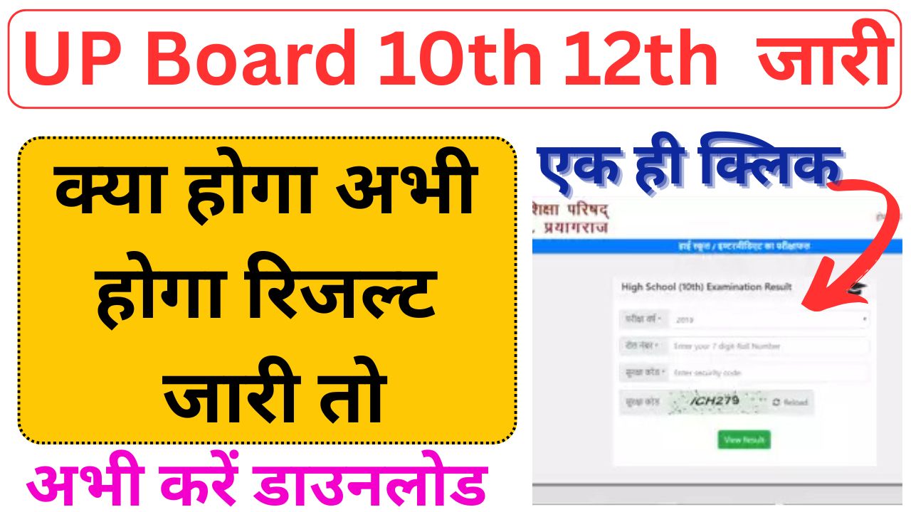 UP Board 10th 12th Result 2025 LIVE Update: ईशी समय होगी जरी