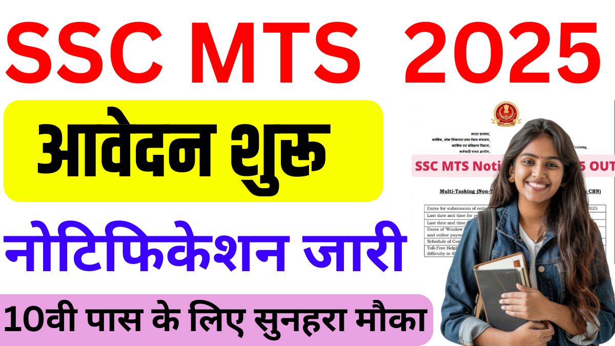 SSC MTS Recruitment 2025 Apply Online | Notification Out, Eligibility, Vacancy & Exam Date