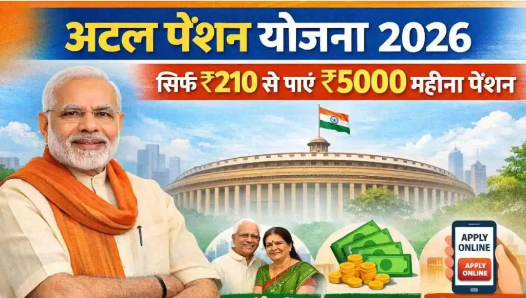 Atal Pension Yojana 2026: गरीबों के लिए सबसे सुरक्षित पेंशन योजना, जानें लाभ और आवेदन प्रक्रिया